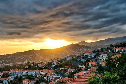 Sonnenuntergang Funchal Fav4