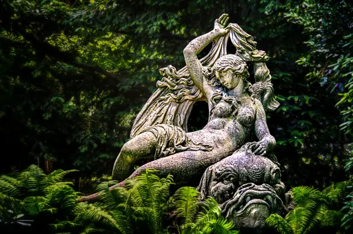 Statue im Hofgarten Bayreuth