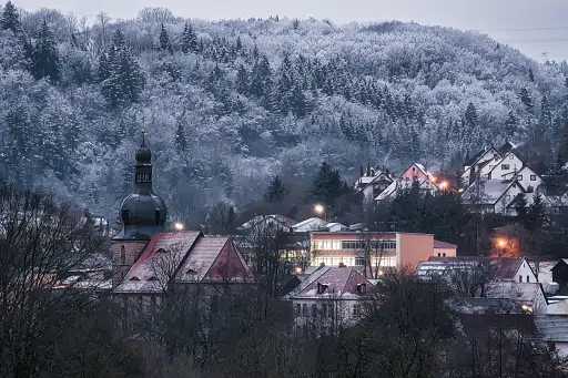 Wintermorgen Kasendorf